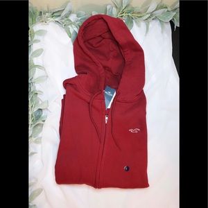 Red Hollister Sweater